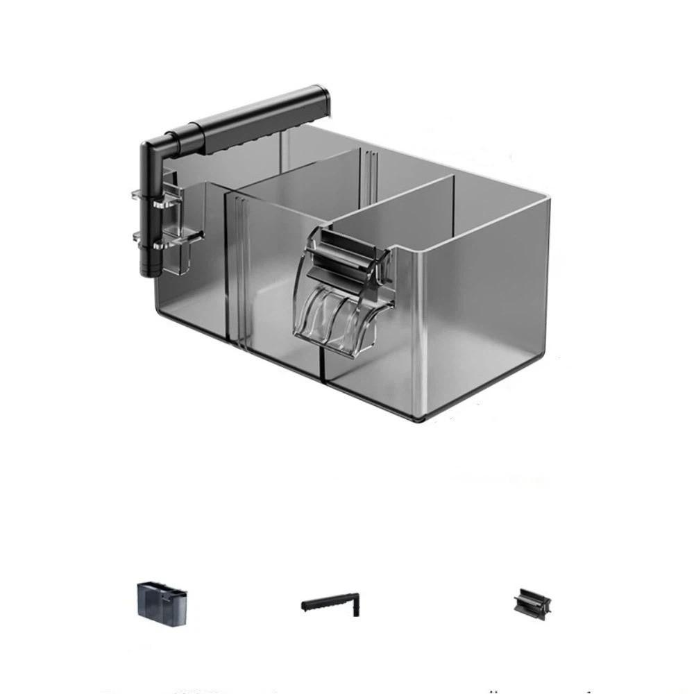 3-in-1 Drip Flow Fish Tank Filter Box Silent Operation Aquarium Filter Box Small Fish Tank Style A
3-in-1 Drip Flow Fish Tank Filter Box Silent Operation Aquarium Filter Box Small Fish Tank Style A