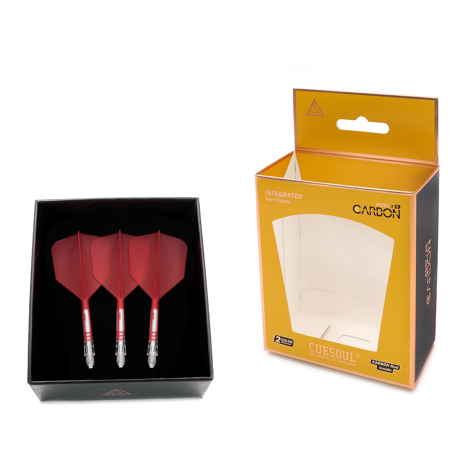 CUESOUL ROST AK57 T19 Carbon Fiber Rod Integrated Flight Big Wing Shape Set of 3 Built-in (CS-AK572-10)
CUESOUL ROST AK57 T19 Carbon Fiber Rod Integrated Flight Big Wing Shape Set of 3 Built-in (CS-AK572-10)