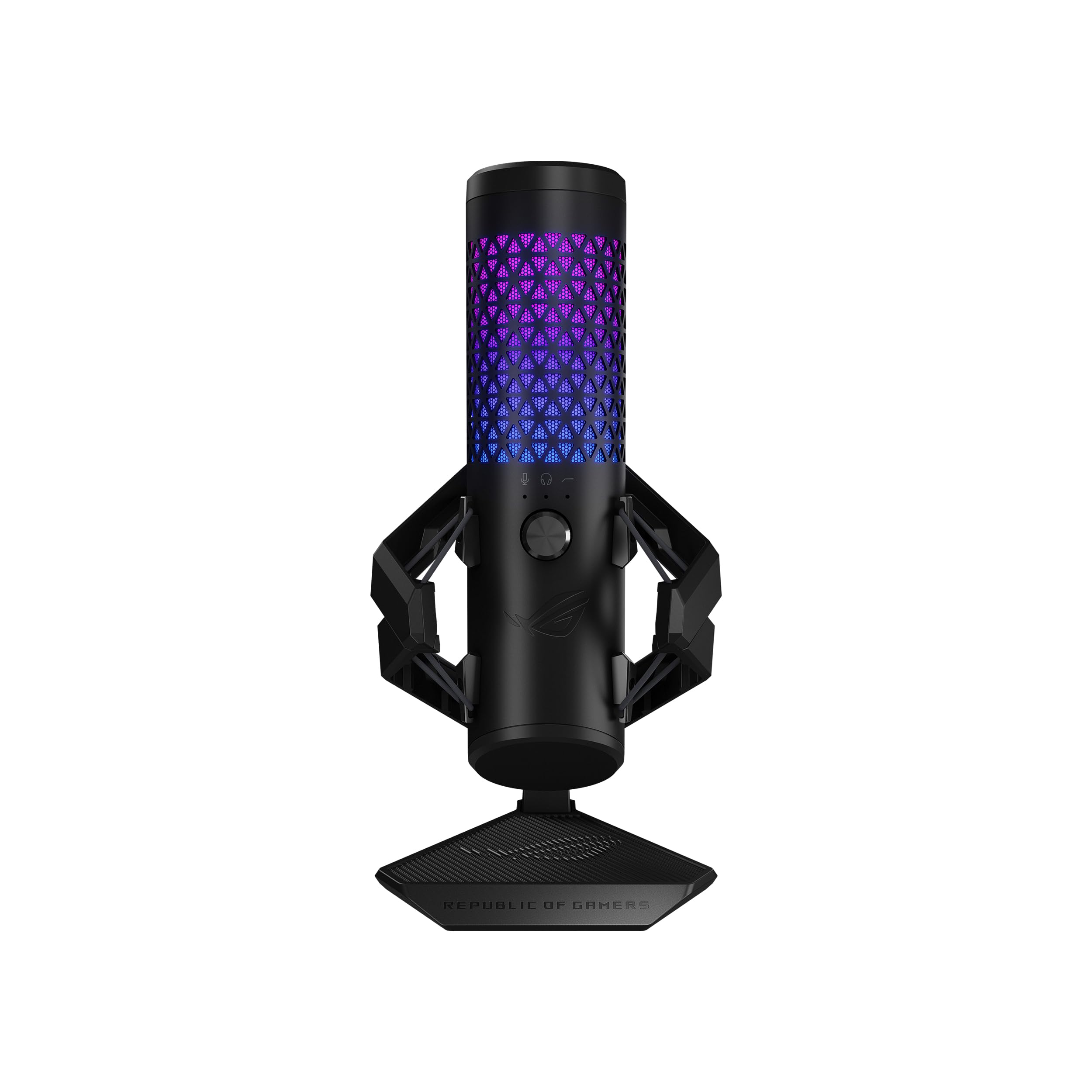 ASUS Professional Specification Cardioid Condenser Gaming Microphone ROG CARNYX 2 Year Warranty Domestic Authorized Distributor Product чорний
ASUS Professional Specification Cardioid Condenser Gaming Microphone ROG CARNYX 2 Year Warranty Domestic Authorized Distributor Product чорний