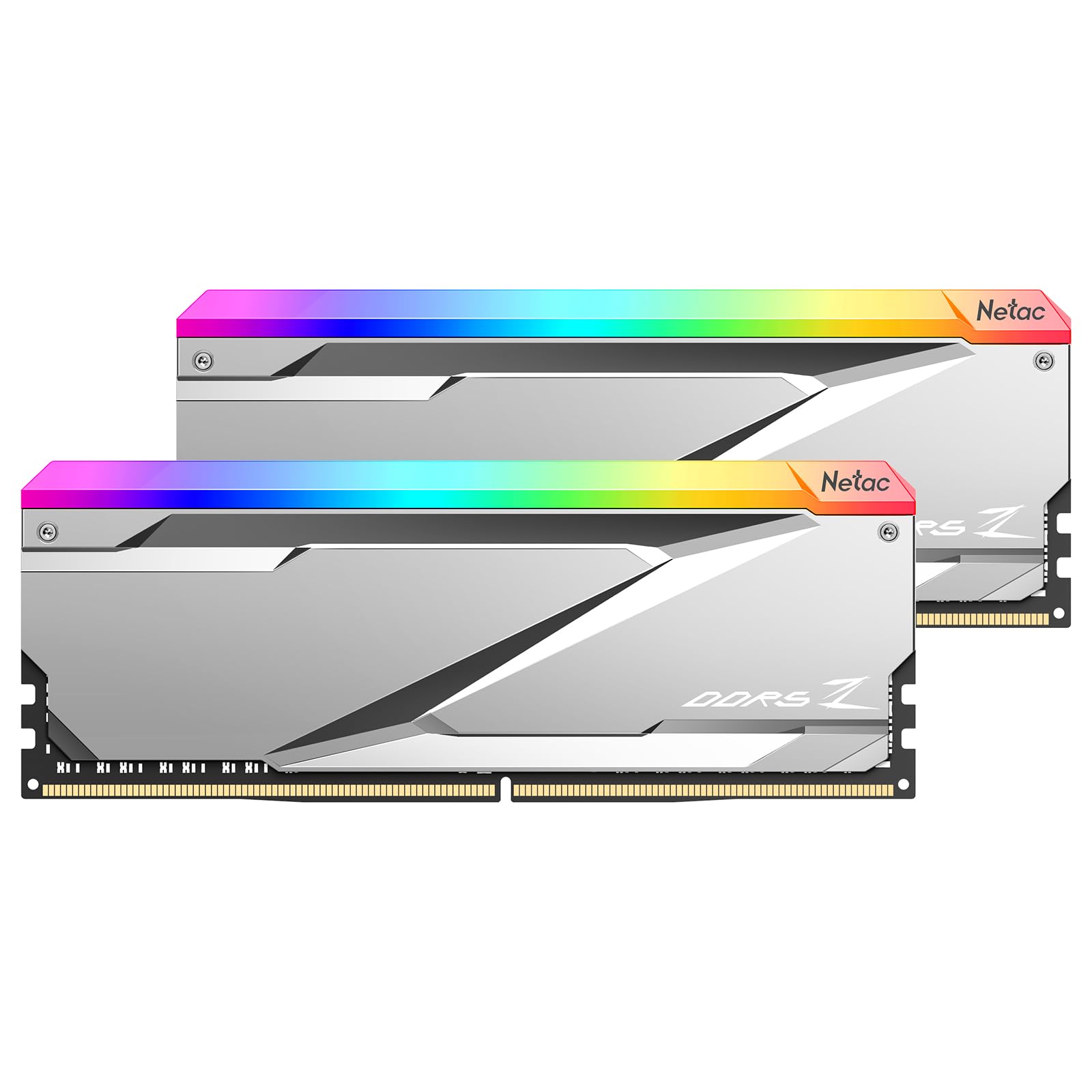 Netac Z RGB Memory 16 GBX2 Desktop PC Memory DDR5 32 288 Support Intel XMP DDR5-7600MHz GB-7600MHz Pin-UDIMM 3.0
Netac Z RGB Memory 16 GBX2 Desktop PC Memory DDR5 32 288 Support Intel XMP DDR5-7600MHz GB-7600MHz Pin-UDIMM 3.0