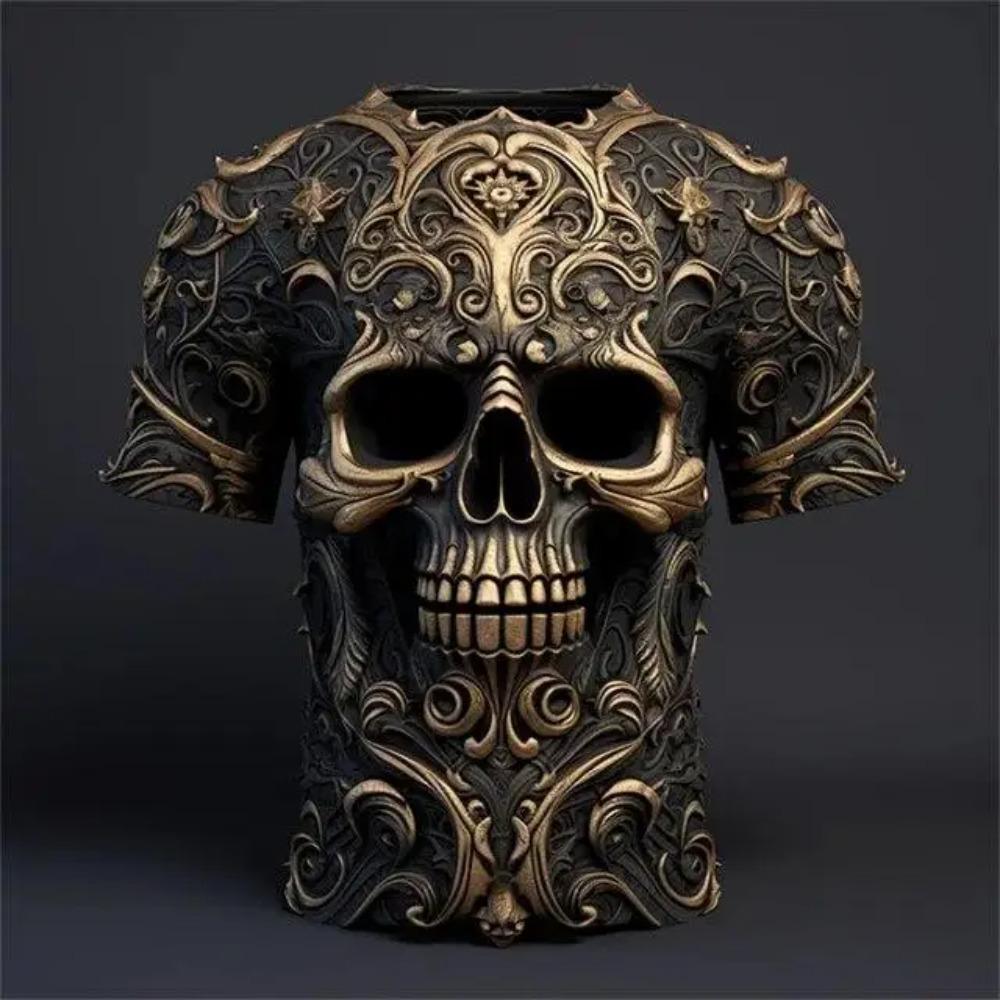 Новая Ретро Футболка С Рисунком Скелета Для Мужчин Роскошный Череп 3D Печать Летняя Харадзюку Короткий Рукав Свободные Уличные Топы Спортивные Футболки XXS
Новая Ретро Футболка С Рисунком Скелета Для Мужчин Роскошный Череп 3D Печать Летняя Харадзюку Короткий Рукав Свободные Уличные Топы Спортивные Футболки XXS