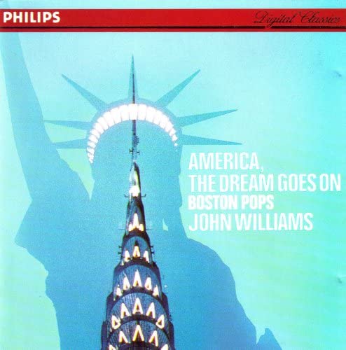CD BOSTON POPS, INGRAM; WILLIAMS - America the Dream Goes on 4126272 Philips Germany Classical Used
CD BOSTON POPS, INGRAM; WILLIAMS - America the Dream Goes on 4126272 Philips Germany Classical Used