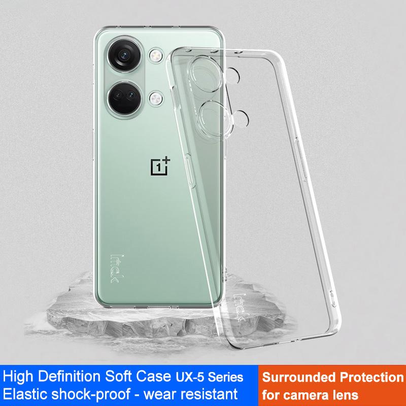 IMAK UX-5 Series Clear TPU Phone Case for OnePlus Nord 3 5G/Ace 2V,Anti-drop Cell Phone Cover Shell A
IMAK UX-5 Series Clear TPU Phone Case for OnePlus Nord 3 5G/Ace 2V,Anti-drop Cell Phone Cover Shell A