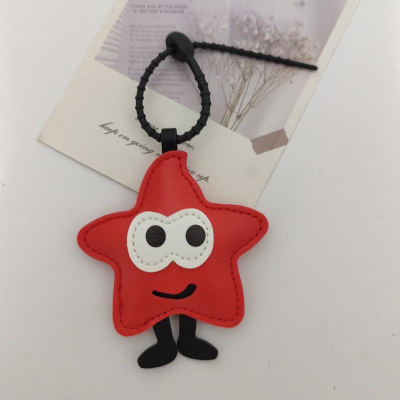 Creative Cartoon Star Leather Bag Charm - Christmas Gift
Creative Cartoon Star Leather Bag Charm - Christmas Gift