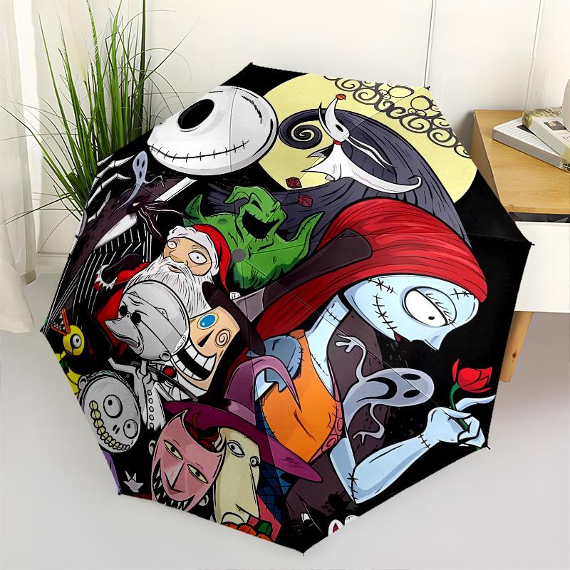 Nightmare Before Christmas, Halloween Automatic Opening and Closing Umbrella, Compact Travel Umbrella, Lightweight and Portable, Suitable fo
Nightmare Before Christmas, Halloween Automatic Opening and Closing Umbrella, Compact Travel Umbrella, Lightweight and Portable, Suitable fo