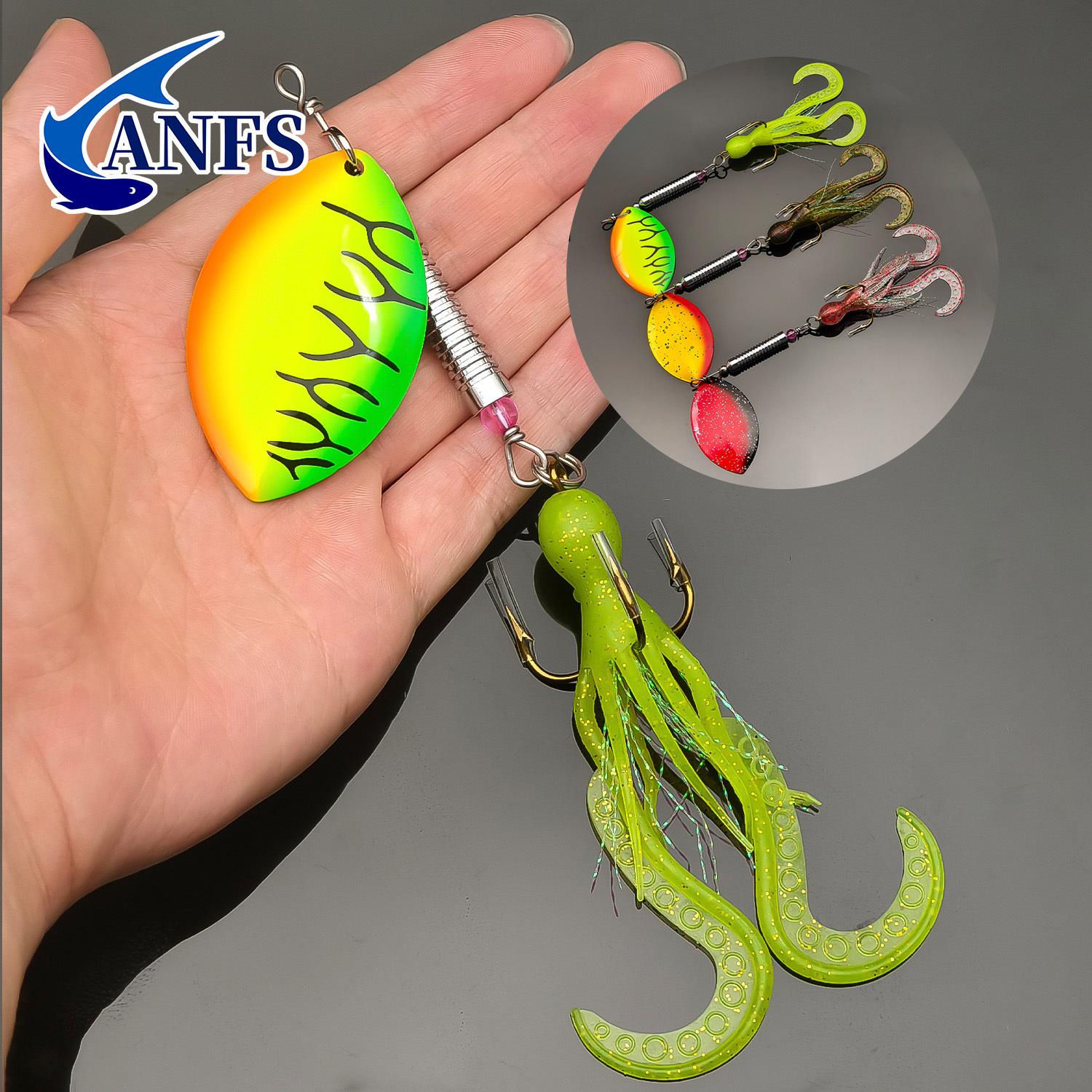 1pc Big Copper Spinner 30g/1.05oz, Musky Fishing Lure for Pike & Bass, Durable Metal Lure for Freshwater Fishing
1pc Big Copper Spinner 30g/1.05oz, Musky Fishing Lure for Pike & Bass, Durable Metal Lure for Freshwater Fishing