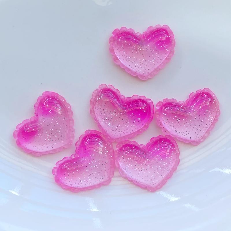 10Pcs New Cute Resin Shiny Tricolor Heart Flat Back Cabochon Scrapbook Kawaii DIY Embellishments Accessories
10Pcs New Cute Resin Shiny Tricolor Heart Flat Back Cabochon Scrapbook Kawaii DIY Embellishments Accessories