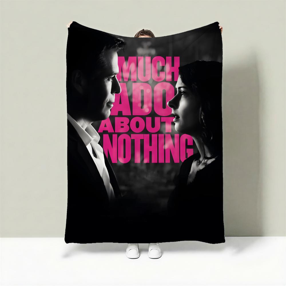 Drama M-Much Ado About Nothing Throw Lightweight 240g Flannel Blanket Soft Skin-friendly for Summer Cooling 75cmx90cm
Drama M-Much Ado About Nothing Throw Lightweight 240g Flannel Blanket Soft Skin-friendly for Summer Cooling 75cmx90cm