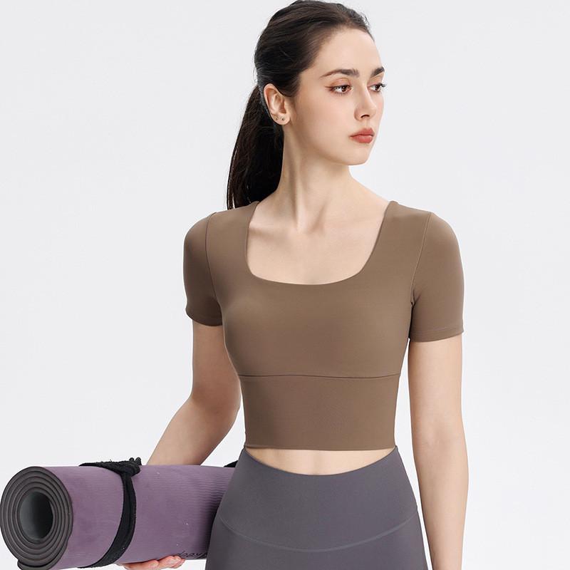 YDDGU Women s Short Sleeve Yoga Fitness Top with Built-in Bra for Spring/Summer Extra Large
YDDGU Women s Short Sleeve Yoga Fitness Top with Built-in Bra for Spring/Summer Extra Large