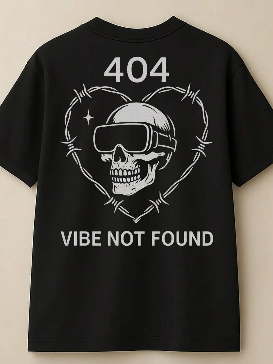 404 Vibe Not FoundTee When The Vibe Is Lost But The Style Is Loaded-No Apologies. Men s Cotton T-Shirt 5XL різнокольоровий
404 Vibe Not FoundTee When The Vibe Is Lost But The Style Is Loaded-No Apologies. Men s Cotton T-Shirt 5XL різнокольоровий