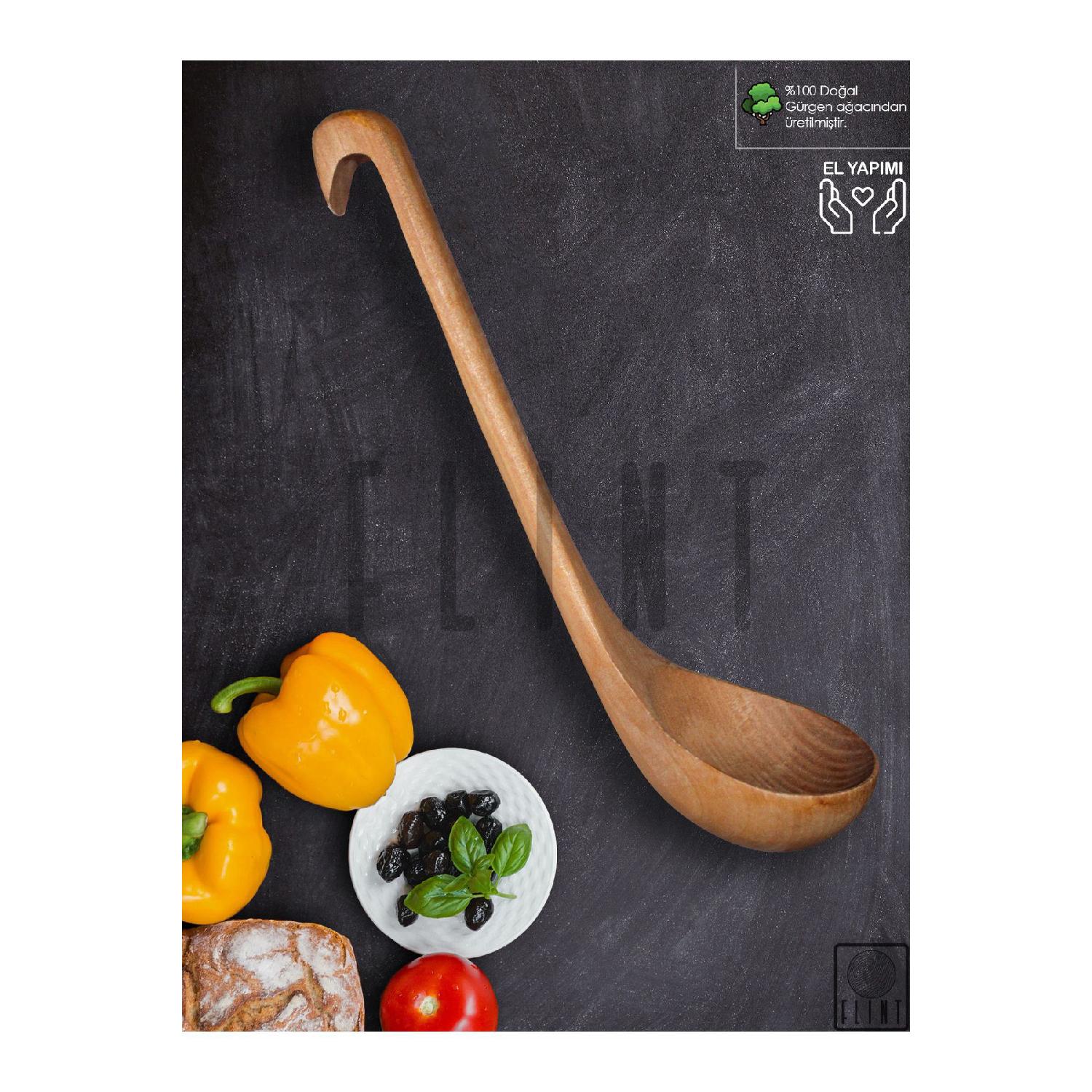 Hornbeam Handmade Wooden Wooden Spoon Soup Serving Kitchen Tablespoon 27cm коричневий
Hornbeam Handmade Wooden Wooden Spoon Soup Serving Kitchen Tablespoon 27cm коричневий