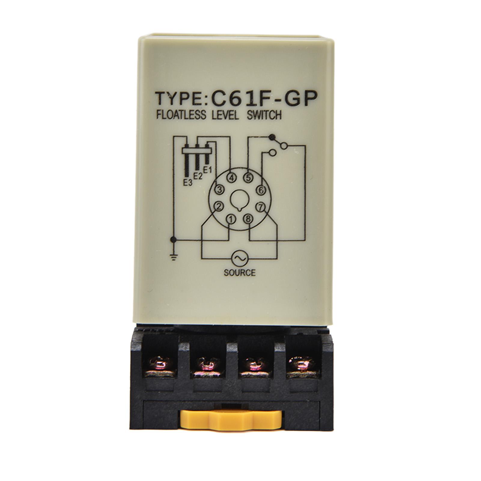 Floatless Level Relay Environmental Flame Retardant Shell High Accuracy C61FGP Water Level Controlle
Floatless Level Relay Environmental Flame Retardant Shell High Accuracy C61FGP Water Level Controlle