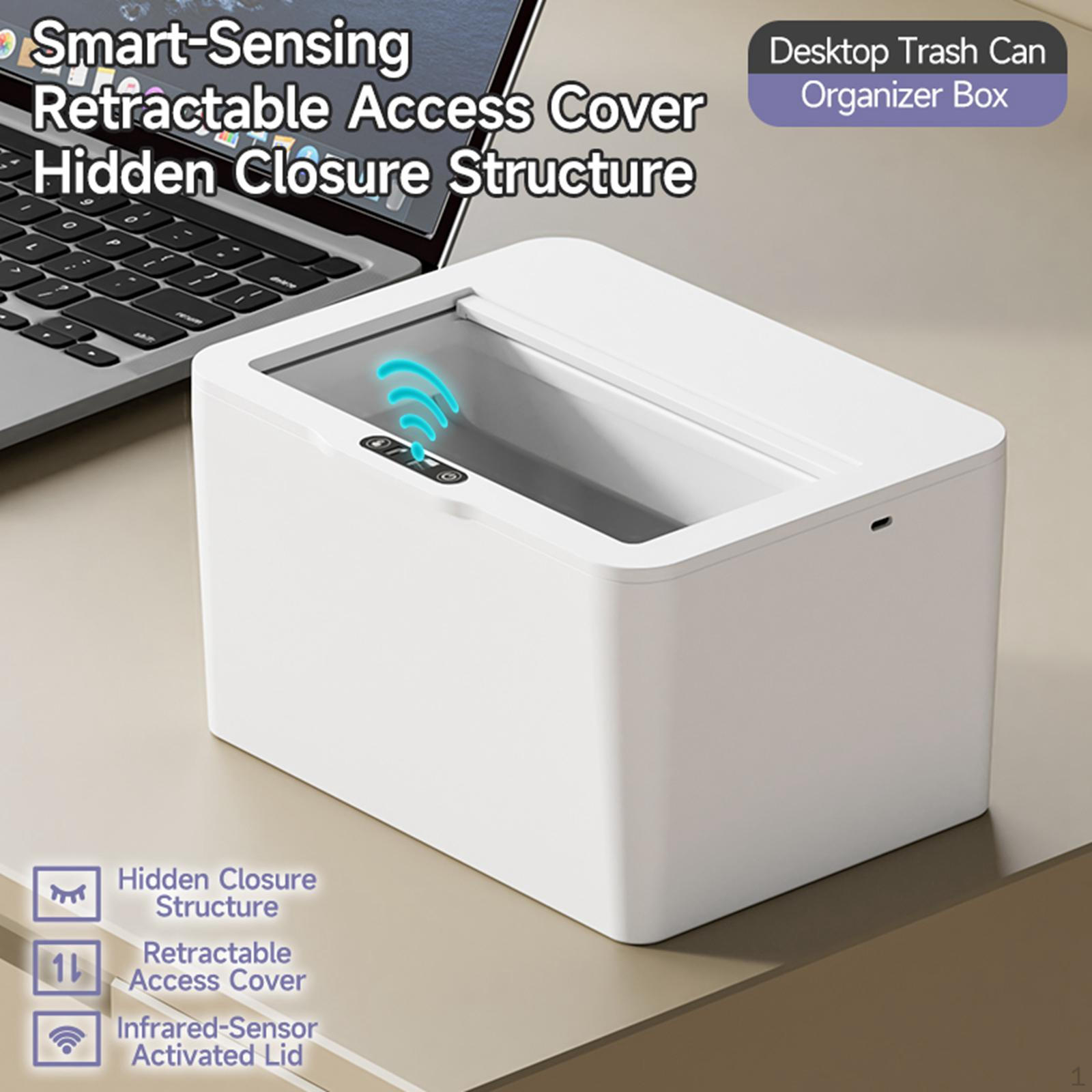 Intelligent And Contactless Trash Can with Induction Practical Telescopic Lid: Automatic 6L
Intelligent And Contactless Trash Can with Induction Practical Telescopic Lid: Automatic 6L