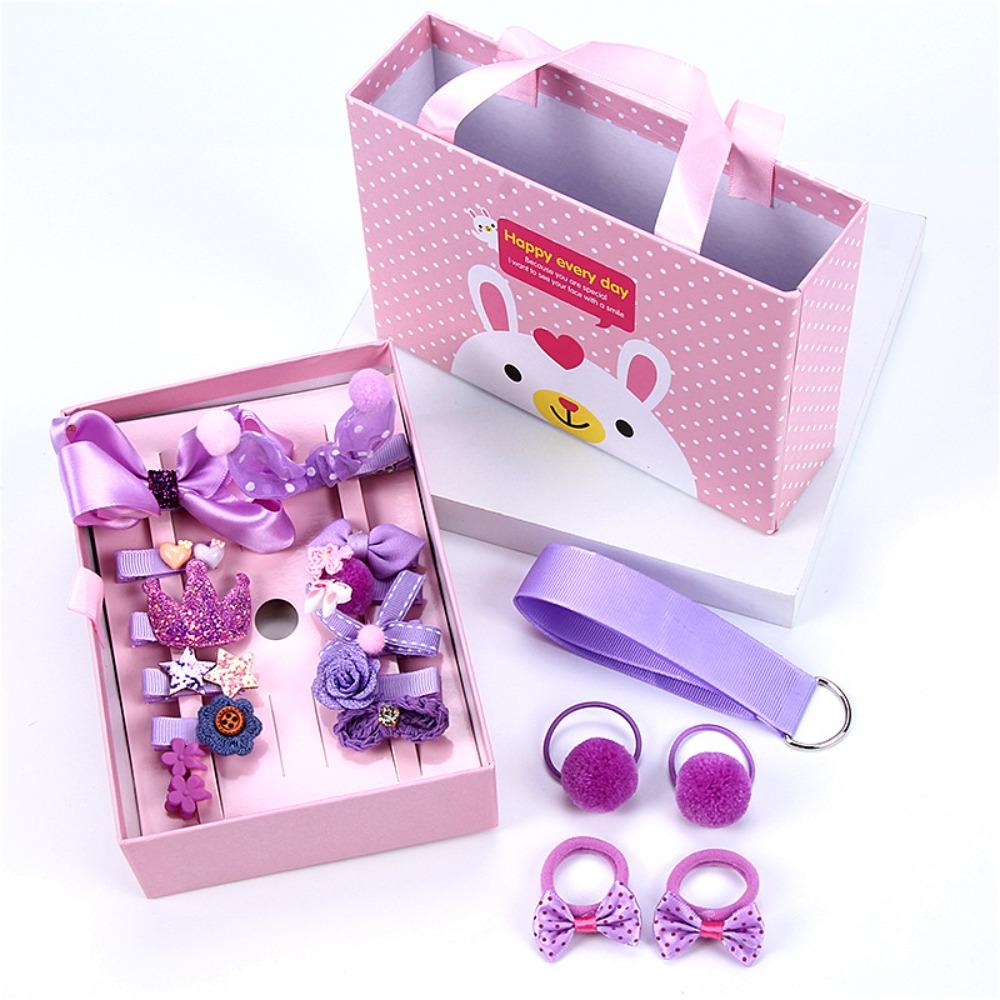 18 Pieces New Design Baby Hair Accessories 18 Pieces Children Barrettes Gift Giving Occasion фіолетовий
18 Pieces New Design Baby Hair Accessories 18 Pieces Children Barrettes Gift Giving Occasion фіолетовий