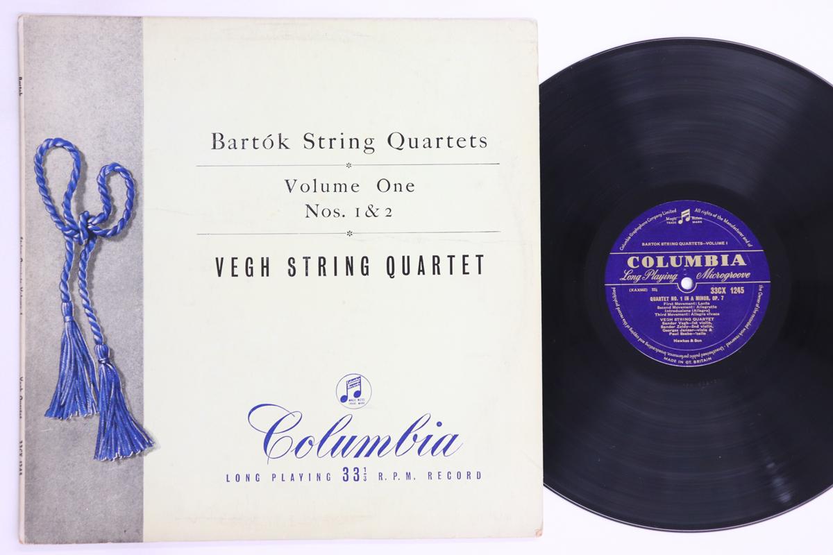 LP Record VEGH STRING QUARTET - Bartok String Quartets Vol1 No1 / N 33CX1245 COLUMBIA 1955 UK Classical Used
LP Record VEGH STRING QUARTET - Bartok String Quartets Vol1 No1 / N 33CX1245 COLUMBIA 1955 UK Classical Used