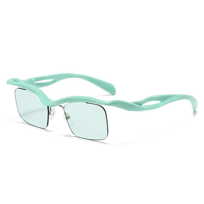 Fashion Sunglasses For Men Women Special-shaped Frame Rimless Square Eyewear Trendy Outdoor Female Accessory Sun Glasses UV400 зелений
Fashion Sunglasses For Men Women Special-shaped Frame Rimless Square Eyewear Trendy Outdoor Female Accessory Sun Glasses UV400 зелений