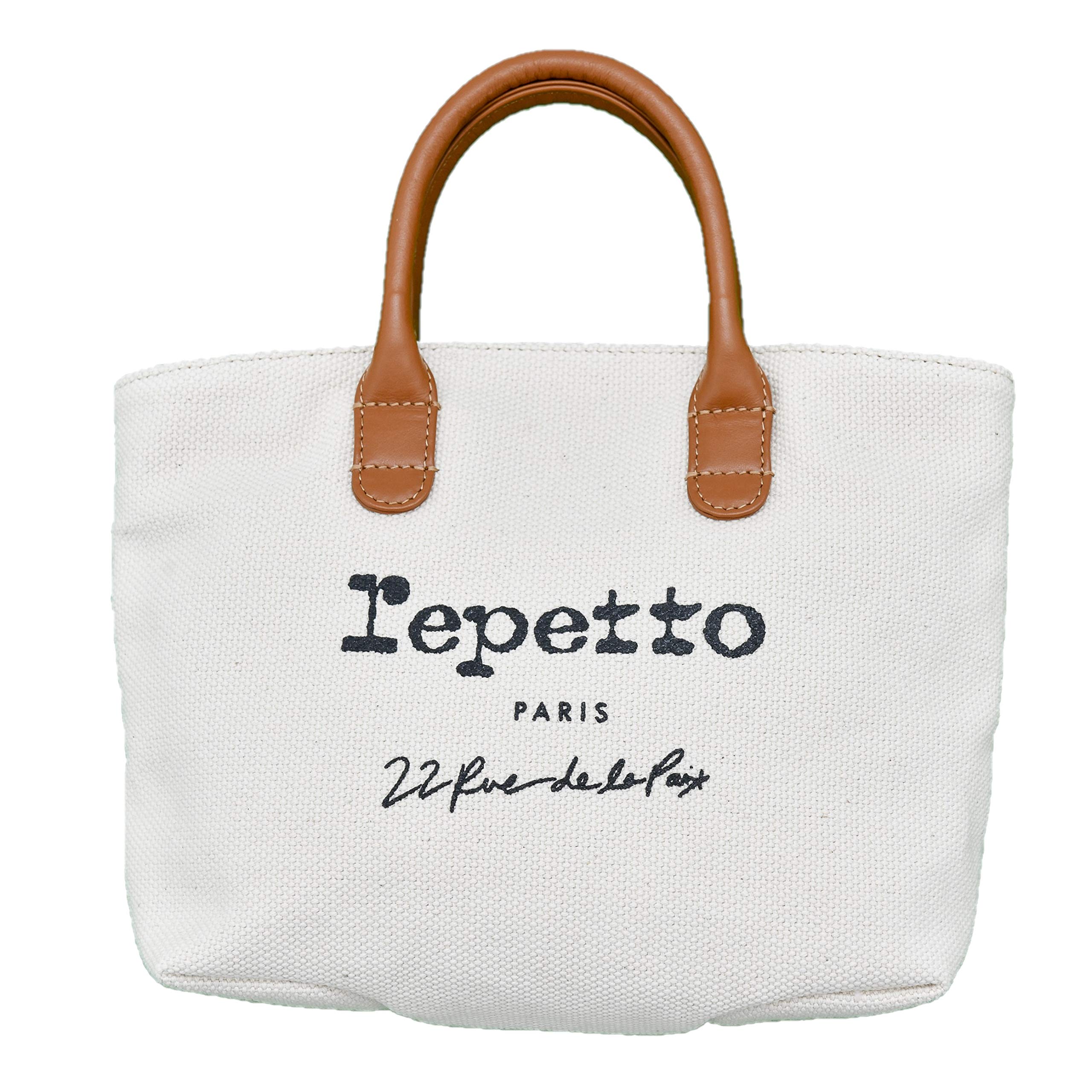 repetto TOILE canvas mini tote bag white white білий
repetto TOILE canvas mini tote bag white white білий