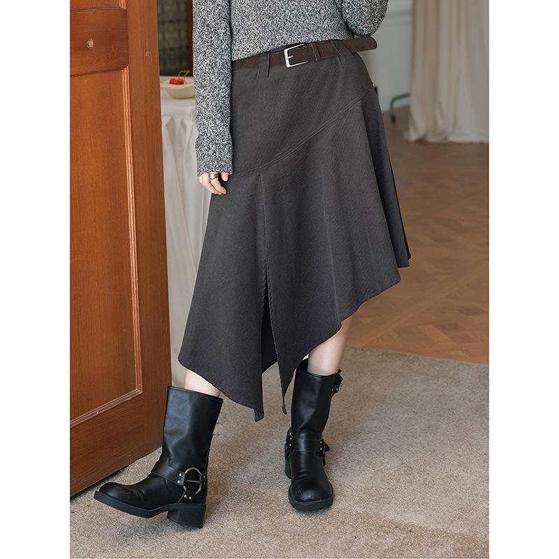 Ge Ming Women s Irregular Slit Corduroy A-line High Waist Mid-length Skirt for Autumn M (90-110 cm)
Ge Ming Women s Irregular Slit Corduroy A-line High Waist Mid-length Skirt for Autumn M (90-110 cm)