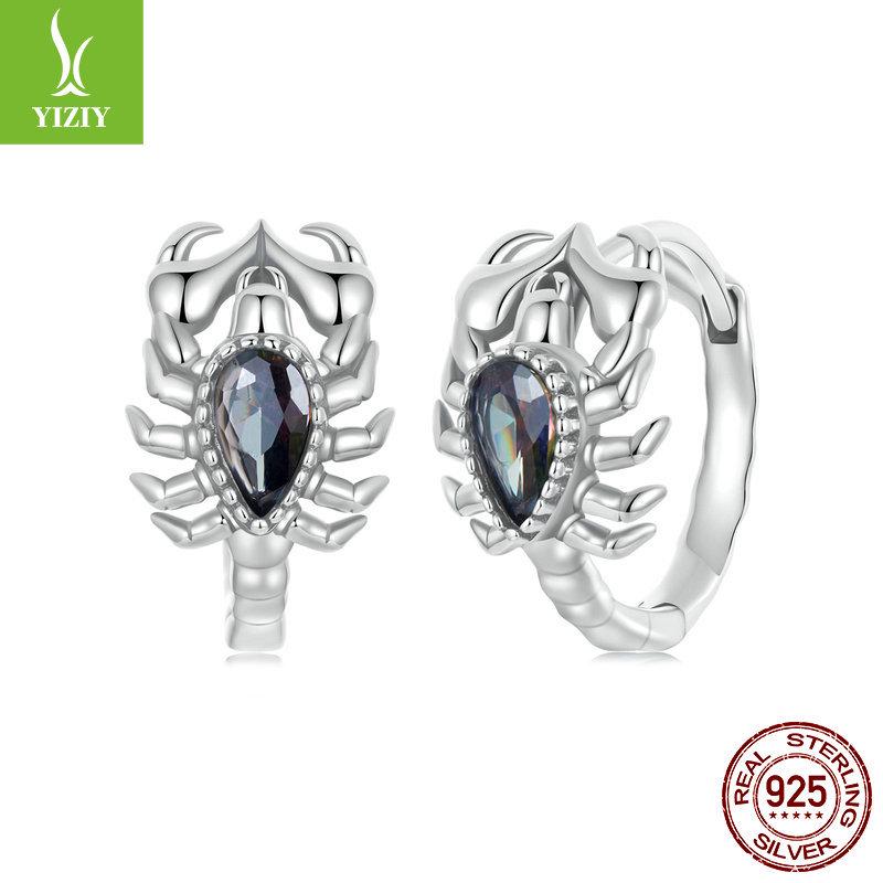 Ретро каффы для ушей в виде скорпиона Yinziyun: Серьги из стерлингового серебра 925 пробы в темном стиле
Ретро каффы для ушей в виде скорпиона Yinziyun: Серьги из стерлингового серебра 925 пробы в темном стиле