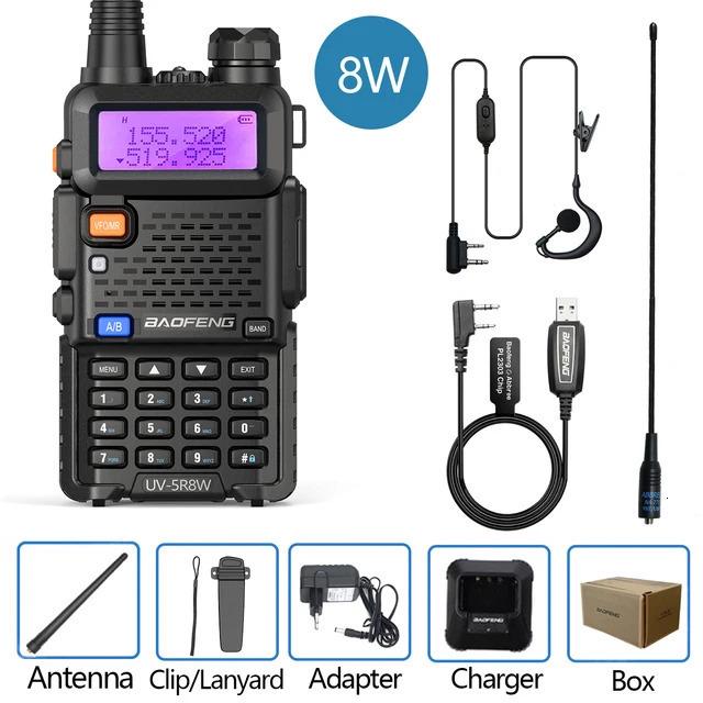 Baofeng UV-5R Мощная двухдиапазонная рация дальнего действия (Английская версия)
Baofeng UV-5R Мощная двухдиапазонная рация дальнего действия (Английская версия)
