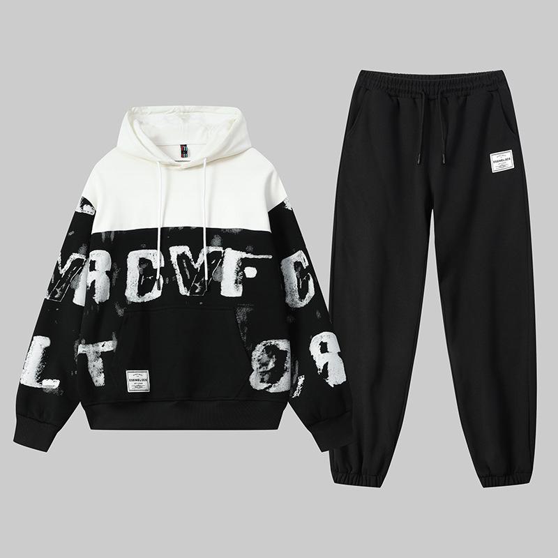 Spring and Autumn Hooded Casual Sports Hoodie Set, Men s Round Neck Pullover, Loose and Versatile Two-piece Set XXXXXL білий
Spring and Autumn Hooded Casual Sports Hoodie Set, Men s Round Neck Pullover, Loose and Versatile Two-piece Set XXXXXL білий