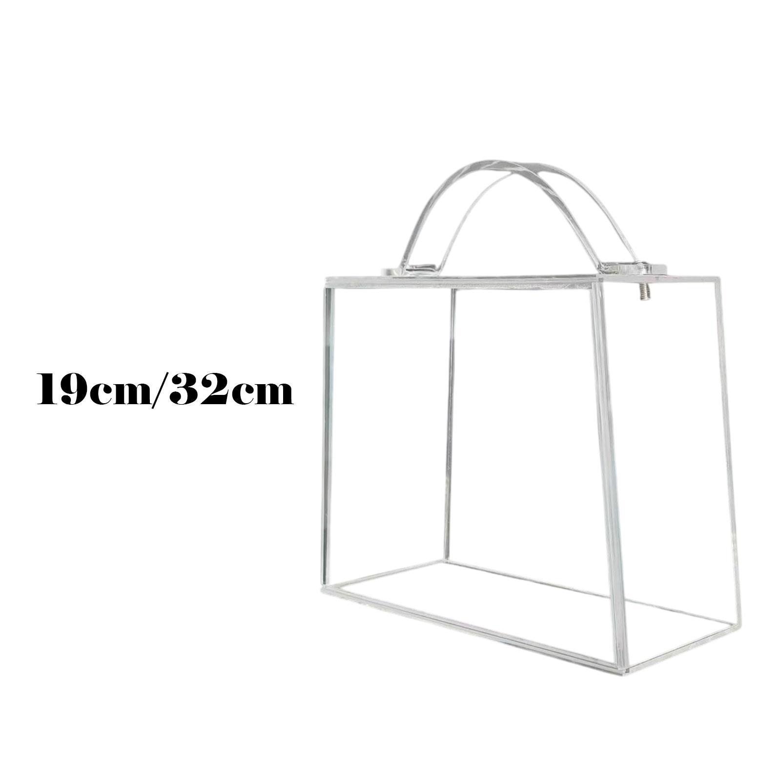 Flower Box Storage Box Transparent Acrylic Handheld Elegant Eternal Flowers Box 19x15x16cm
Flower Box Storage Box Transparent Acrylic Handheld Elegant Eternal Flowers Box 19x15x16cm