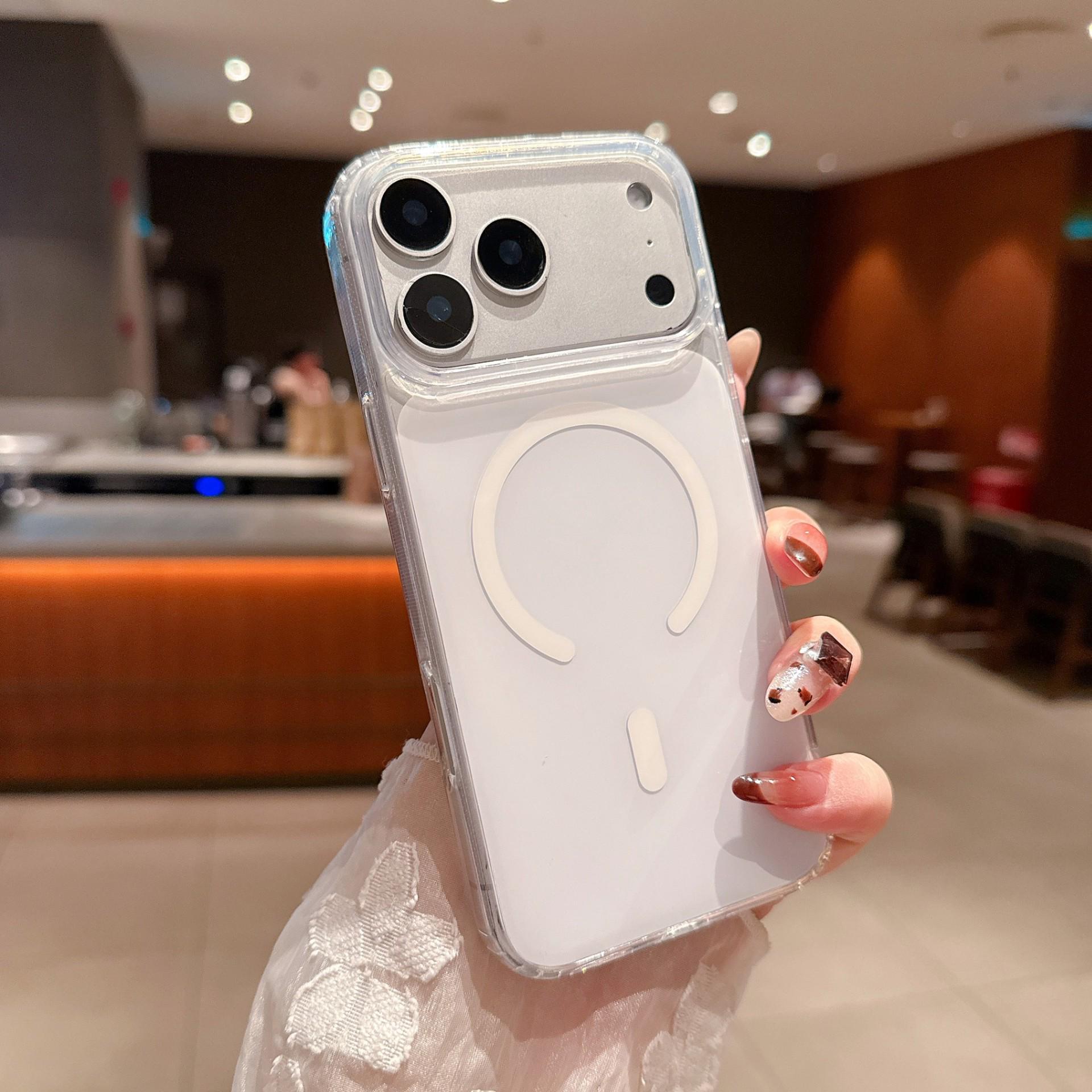 Element Simple Transparent Magnetic Charging iPhone 17 Case with Drop Protection for 15 Pro Max - Extra Large Apple Hole. iPhone 14 Pro
Element Simple Transparent Magnetic Charging iPhone 17 Case with Drop Protection for 15 Pro Max - Extra Large Apple Hole. iPhone 14 Pro