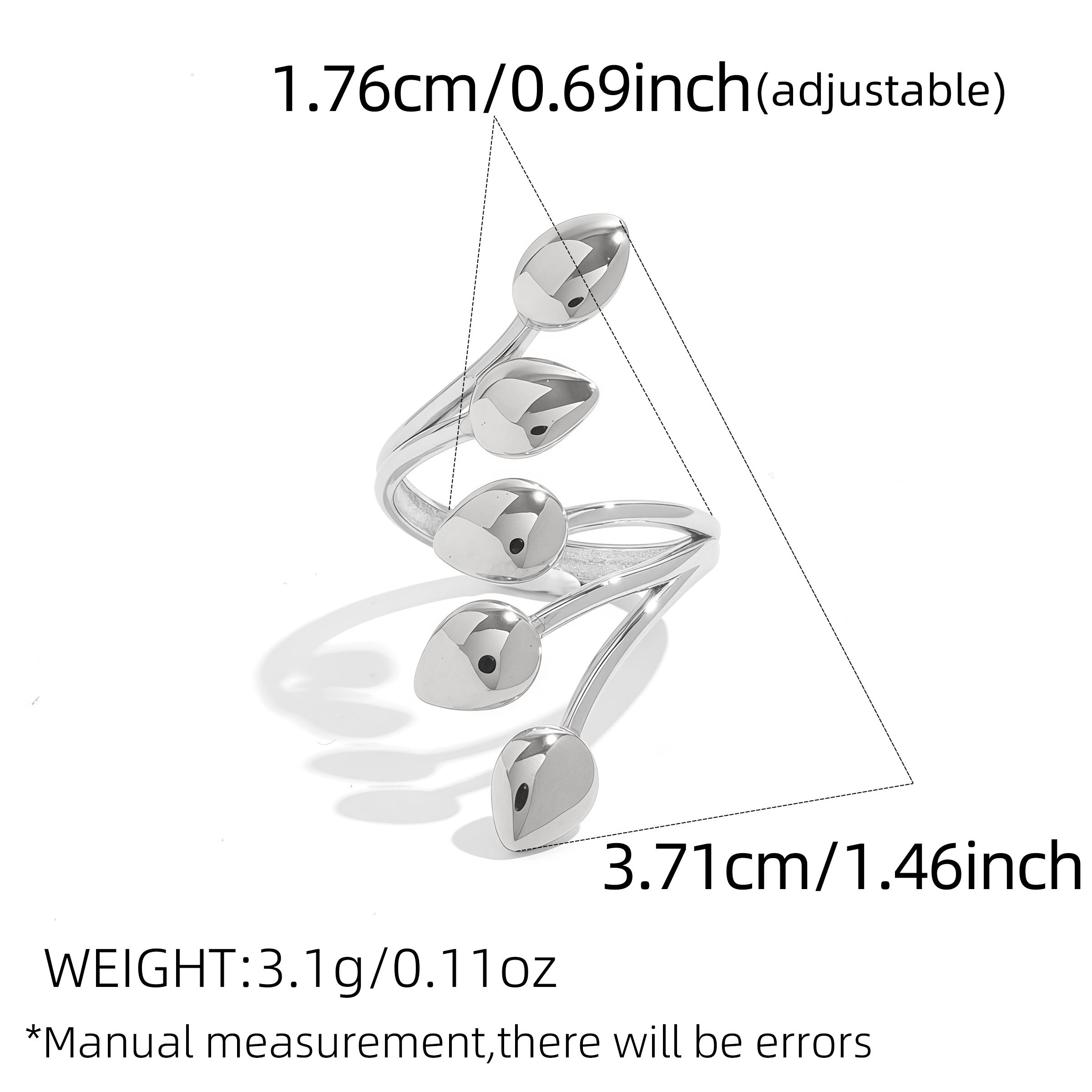 Stainless Steel Open Rings For Women 18K Gold Plated Multilayer Geometric Ring Vintage Waterproof Aesthetic Zircon Gift 2026 resizable
Stainless Steel Open Rings For Women 18K Gold Plated Multilayer Geometric Ring Vintage Waterproof Aesthetic Zircon Gift 2026 resizable