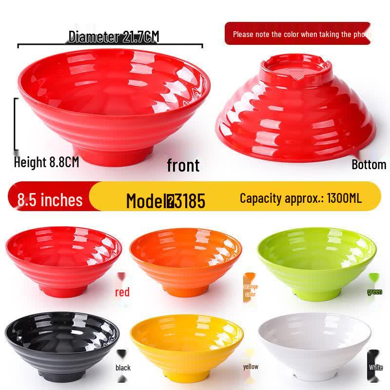 Commercial Nordic Style Melamine Soup and Noodle Bowl
Commercial Nordic Style Melamine Soup and Noodle Bowl