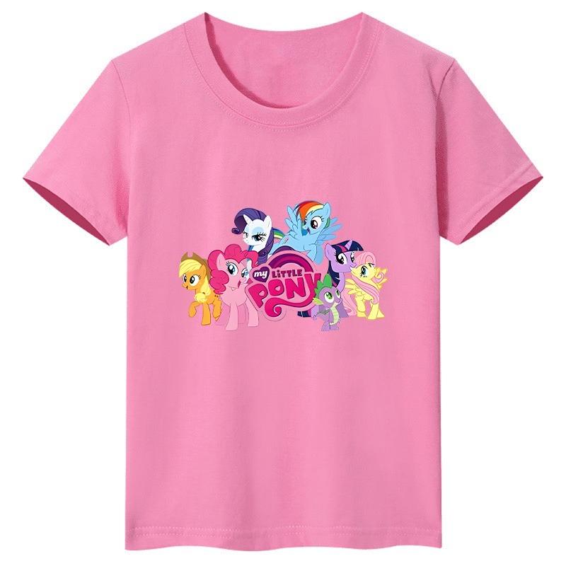 2026 Summer My Little Pony Cartoon Print Childrens pure Cotton roundneck Tshirt Parentchild Casual top S
2026 Summer My Little Pony Cartoon Print Childrens pure Cotton roundneck Tshirt Parentchild Casual top S
