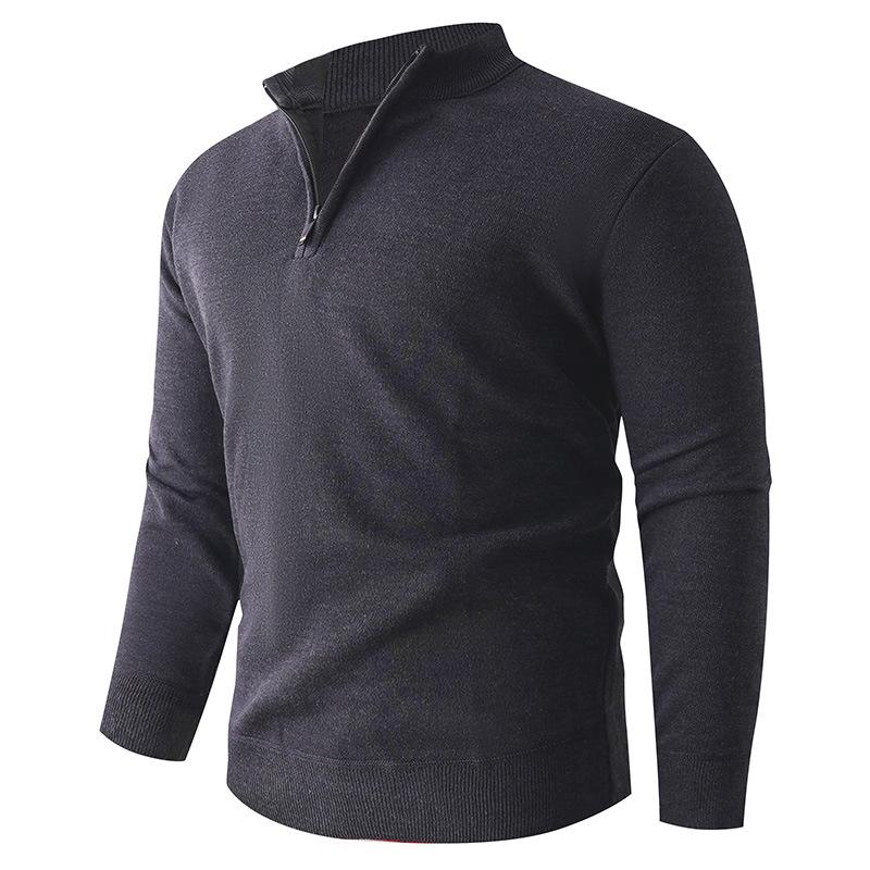 2025 Winter Men s Stand Collar Half-Zip Velvet Pullover Knitwear - Large Size Casual Base Layer 2XL темно-сірий
2025 Winter Men s Stand Collar Half-Zip Velvet Pullover Knitwear - Large Size Casual Base Layer 2XL темно-сірий