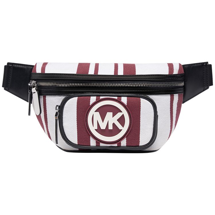 Michael Kors Hudson Striped Color Block Fabric Waist Bag Small Men bags White Burgundy Black 33U2LHDC7J-163 Basic Set (Bag+Dust Bag)
Michael Kors Hudson Striped Color Block Fabric Waist Bag Small Men bags White Burgundy Black 33U2LHDC7J-163 Basic Set (Bag+Dust Bag)