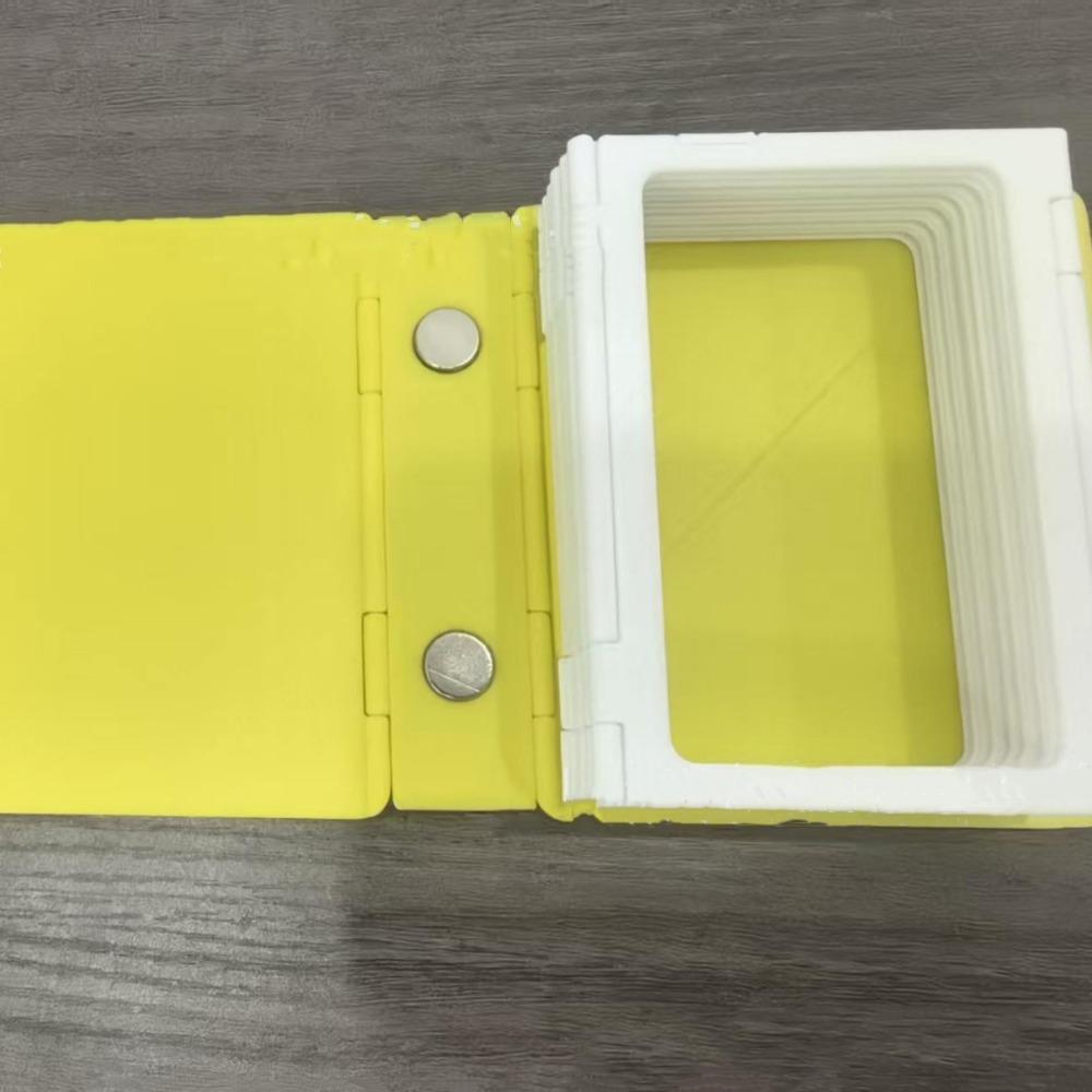 Plastic Magnetic Photo Album Hinge Design Photo Frame Organizer Desktop Photo Frame Living Room жовтий
Plastic Magnetic Photo Album Hinge Design Photo Frame Organizer Desktop Photo Frame Living Room жовтий