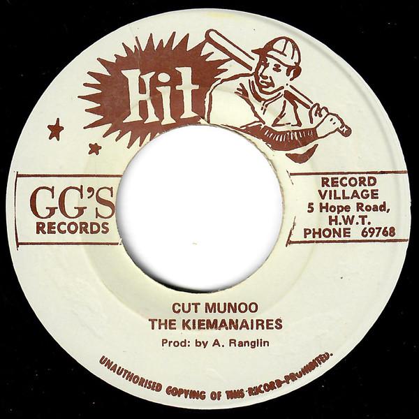 7inch Record KIEMANAIRES Cut Munoo Standing On The Shoreli NONE GGs Records Jamaica Reggae Ska Dub Used
7inch Record KIEMANAIRES Cut Munoo Standing On The Shoreli NONE GGs Records Jamaica Reggae Ska Dub Used