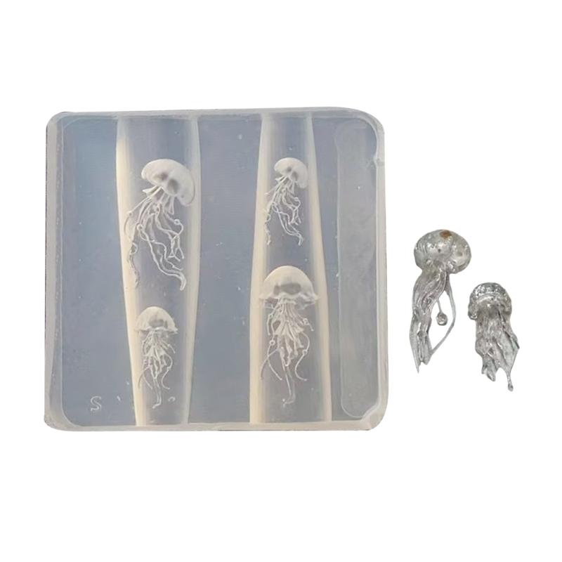 Silicone Nail Art Mold Accessory Molds Jellyfish Shape 3D Nail Decorative Mold Silicone Texture for Various Nail Types 1
Silicone Nail Art Mold Accessory Molds Jellyfish Shape 3D Nail Decorative Mold Silicone Texture for Various Nail Types 1