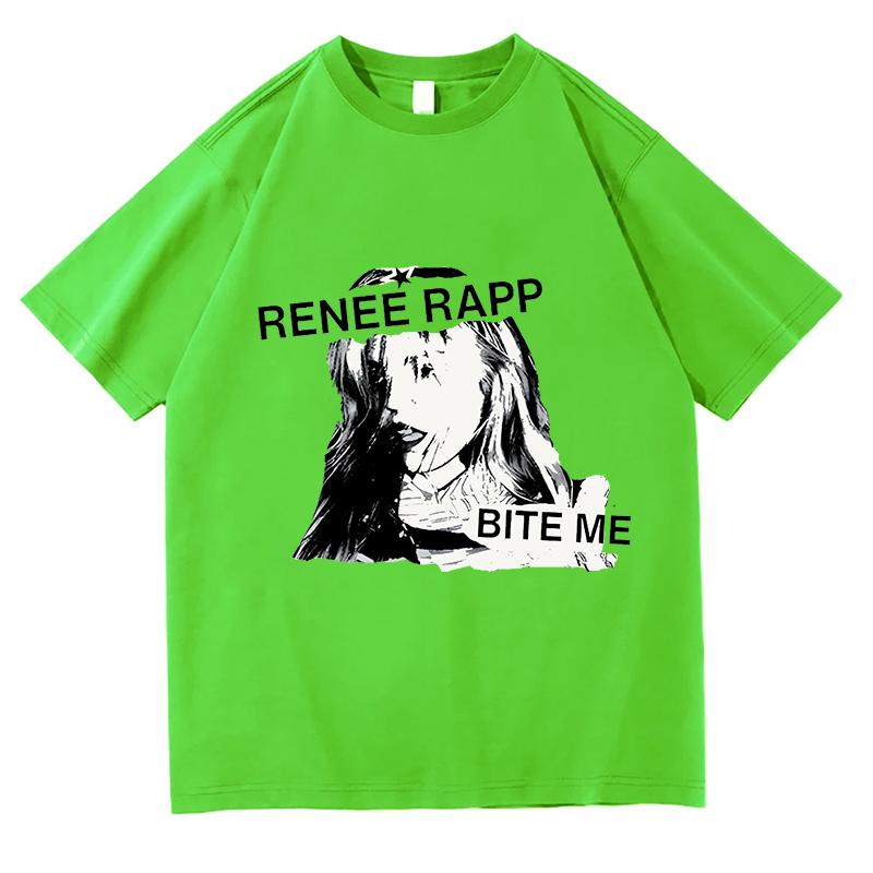 Reneé Rapp BITE ME TShirts Clothing Unisex Print Shirts Vintage Rock Band Tees Short Sleeve Fashion Crew Neck Summer Streetwear 4XL
Reneé Rapp BITE ME TShirts Clothing Unisex Print Shirts Vintage Rock Band Tees Short Sleeve Fashion Crew Neck Summer Streetwear 4XL