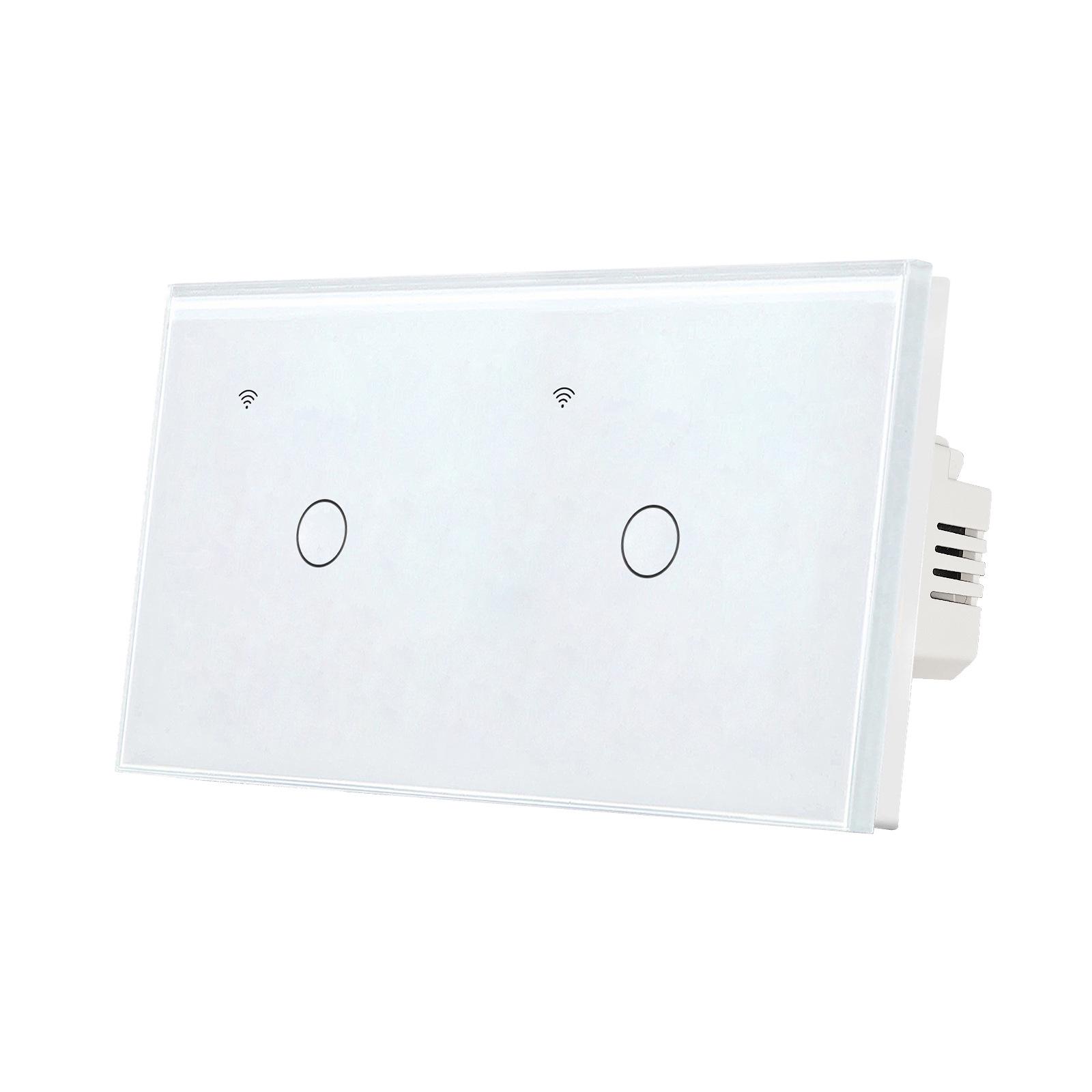 European Standard Zigbee Smart Glass Panel Switch, Type 157, Compatible with Alice Voice and Tuya.
European Standard Zigbee Smart Glass Panel Switch, Type 157, Compatible with Alice Voice and Tuya.