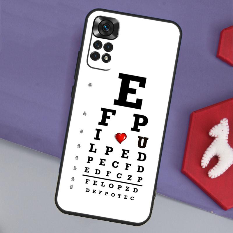 Vision Test Chart Funda For Xiaomi Redmi Note 14 13 12 11 Pro 9 10 9S 10S 11S 12S Redmi 14C 10C 12C 13C Case Redmi 13C
Vision Test Chart Funda For Xiaomi Redmi Note 14 13 12 11 Pro 9 10 9S 10S 11S 12S Redmi 14C 10C 12C 13C Case Redmi 13C