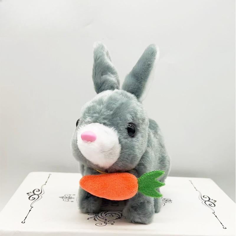 Robot rabbit, a robot that mimics a rabbit, a rabbit robot for children, capable of walking, barking and wagging its tail, is a birthday gift.
Robot rabbit, a robot that mimics a rabbit, a rabbit robot for children, capable of walking, barking and wagging its tail, is a birthday gift.