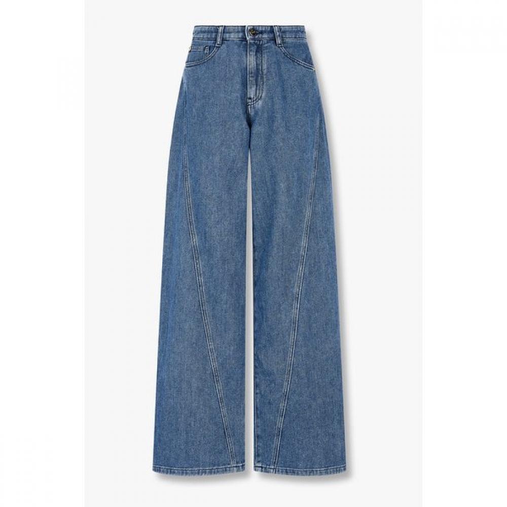 Emporio Armani Women S Wide Denim pantS Diagonal Cut A525306513 29
Emporio Armani Women S Wide Denim pantS Diagonal Cut A525306513 29