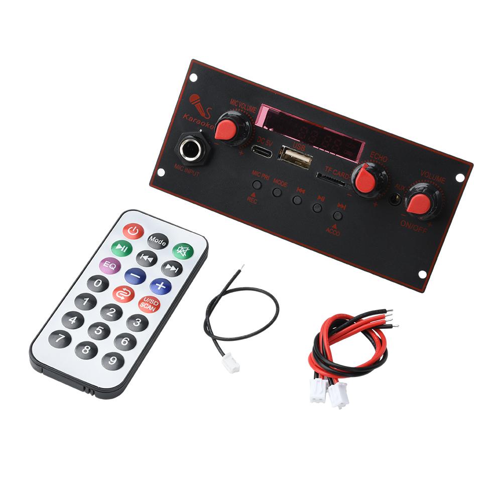 DC 3.7-5V Single Channel BT 5.0 Audio Amplifier Board 10W Portable Trolley Speaker Multi-function MP3 Decoder Board
DC 3.7-5V Single Channel BT 5.0 Audio Amplifier Board 10W Portable Trolley Speaker Multi-function MP3 Decoder Board