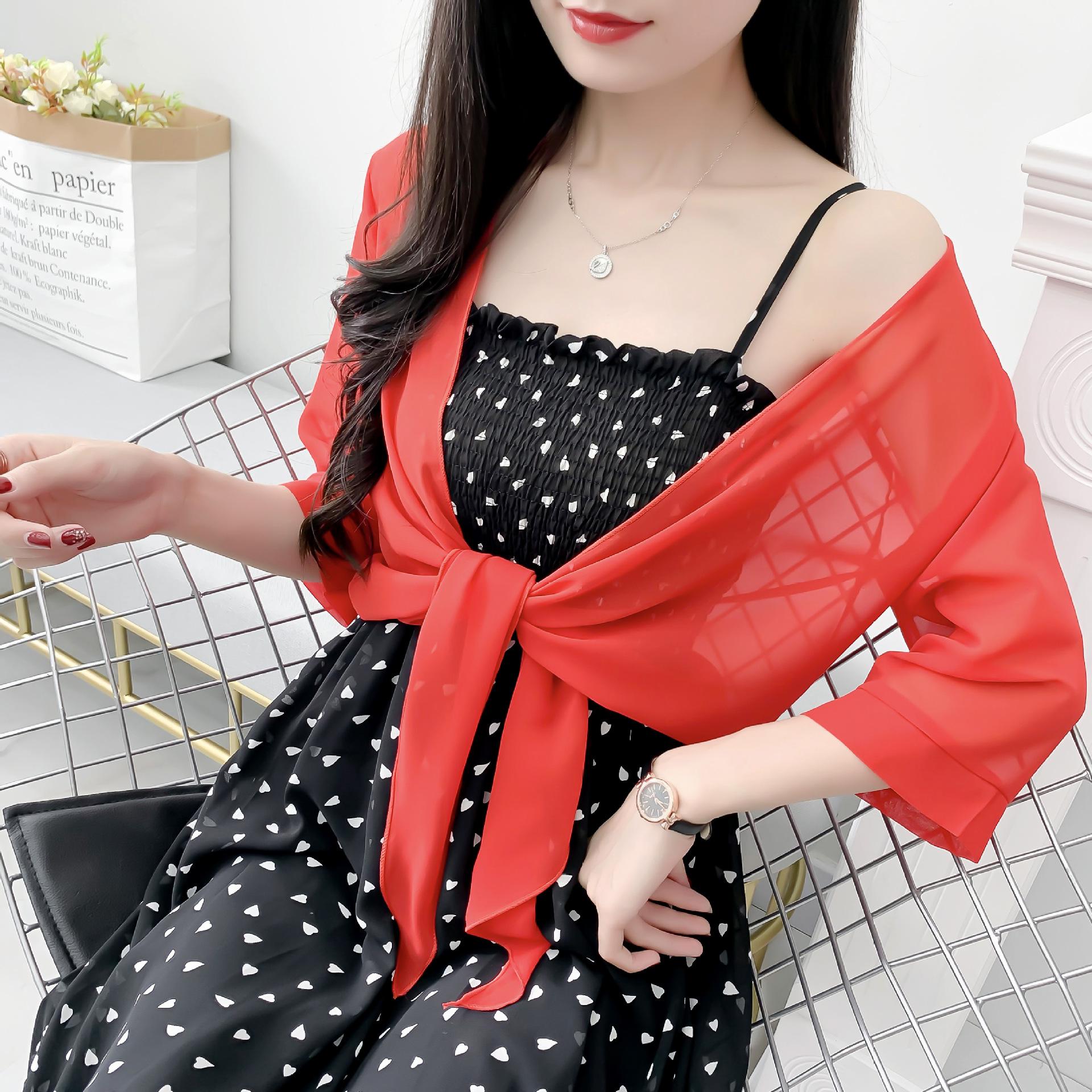Women s 2026 Chiffon Cardigan - Summer Sun Protection, Breathable Camisole Outerwear, Air Conditioning Thin Jacket L (105-120 lbs) червоний
Women s 2026 Chiffon Cardigan - Summer Sun Protection, Breathable Camisole Outerwear, Air Conditioning Thin Jacket L (105-120 lbs) червоний