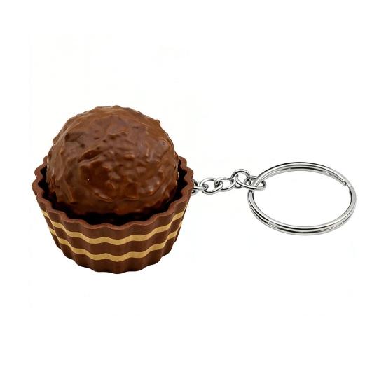 Keychain Pendant with Chocolate Shape Decompression Toy Press Click Sound Portable Stress Relief Keychain for Bag B
Keychain Pendant with Chocolate Shape Decompression Toy Press Click Sound Portable Stress Relief Keychain for Bag B