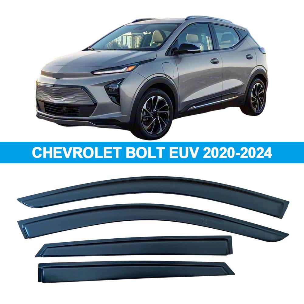 Chevrolet BOLT EUV 2020-2024 Ветровики и Дефлекторы окон от дождя и солнца
Chevrolet BOLT EUV 2020-2024 Ветровики и Дефлекторы окон от дождя и солнца