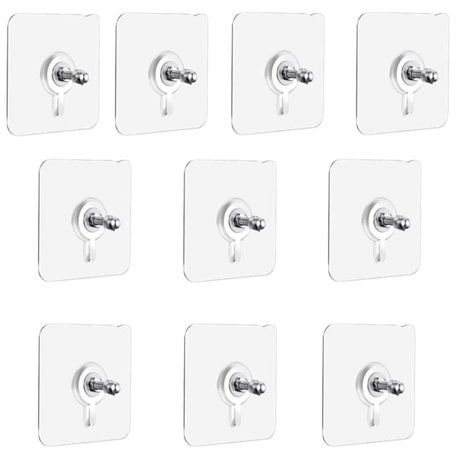 10pcs Self Adhesive Hook Acrylic Wall Hook Space Saving Hook for Small Decorations & Key Perfect for Small space
10pcs Self Adhesive Hook Acrylic Wall Hook Space Saving Hook for Small Decorations & Key Perfect for Small space