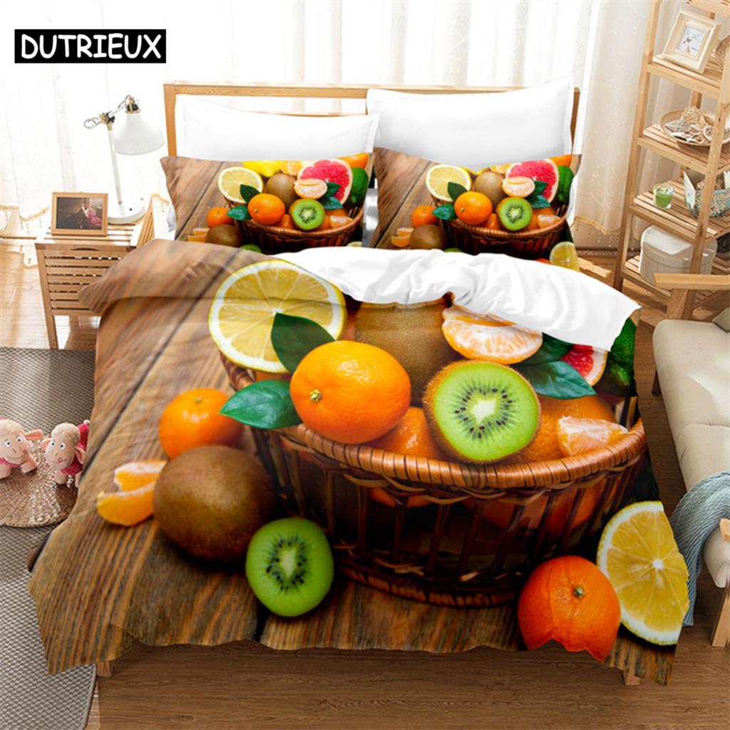 Summer Fruit Queen Bedding Set Duvet Cover Set Bedding Digital Printing Bed Linen King Size Duvet Cover Set Bedding Set US King(264*228cm)3pcs
Summer Fruit Queen Bedding Set Duvet Cover Set Bedding Digital Printing Bed Linen King Size Duvet Cover Set Bedding Set US King(264*228cm)3pcs
