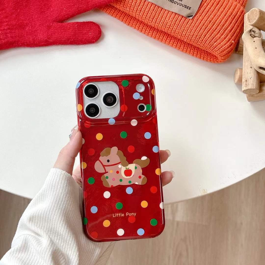 Colorful Polka Dot Pony iPhone Case for 15/16/17 Pro Max, Perfect for Couples iPhone 13
Colorful Polka Dot Pony iPhone Case for 15/16/17 Pro Max, Perfect for Couples iPhone 13