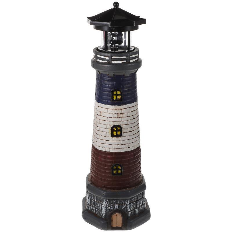 Solar Lighthouse Outdoor Led Solar Powered Lighthouse Light Garden Statue Decorative Landscape Lamp Outside Yard Lawn 2026 NEW 12x12x37.5cm чорний
Solar Lighthouse Outdoor Led Solar Powered Lighthouse Light Garden Statue Decorative Landscape Lamp Outside Yard Lawn 2026 NEW 12x12x37.5cm чорний