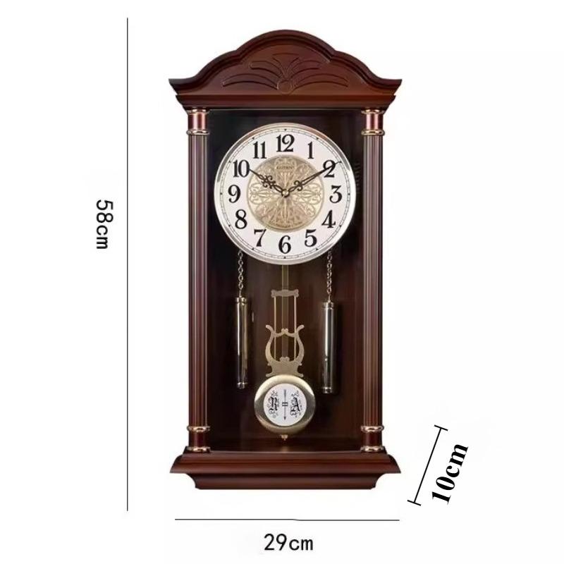 Silent Wall Clock European Style Chime Quartz Clock Retro Creative Swing Hanging Clocks Living Room Decoration Accessories
Silent Wall Clock European Style Chime Quartz Clock Retro Creative Swing Hanging Clocks Living Room Decoration Accessories