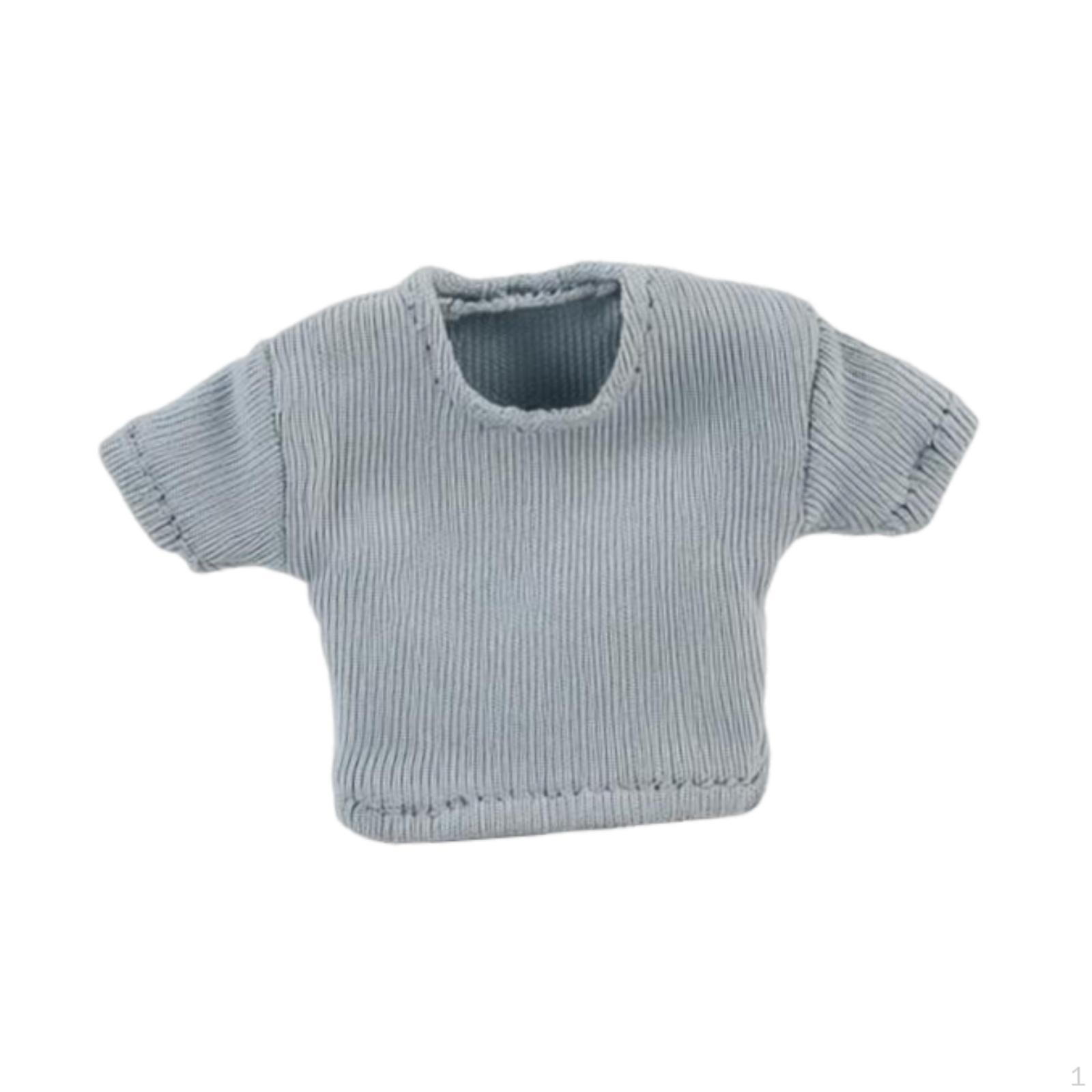1/12 Female Action Figure Short T Shirt Clothes Accessory Premium, Professional, Dress up сірий колір
1/12 Female Action Figure Short T Shirt Clothes Accessory Premium, Professional, Dress up сірий колір